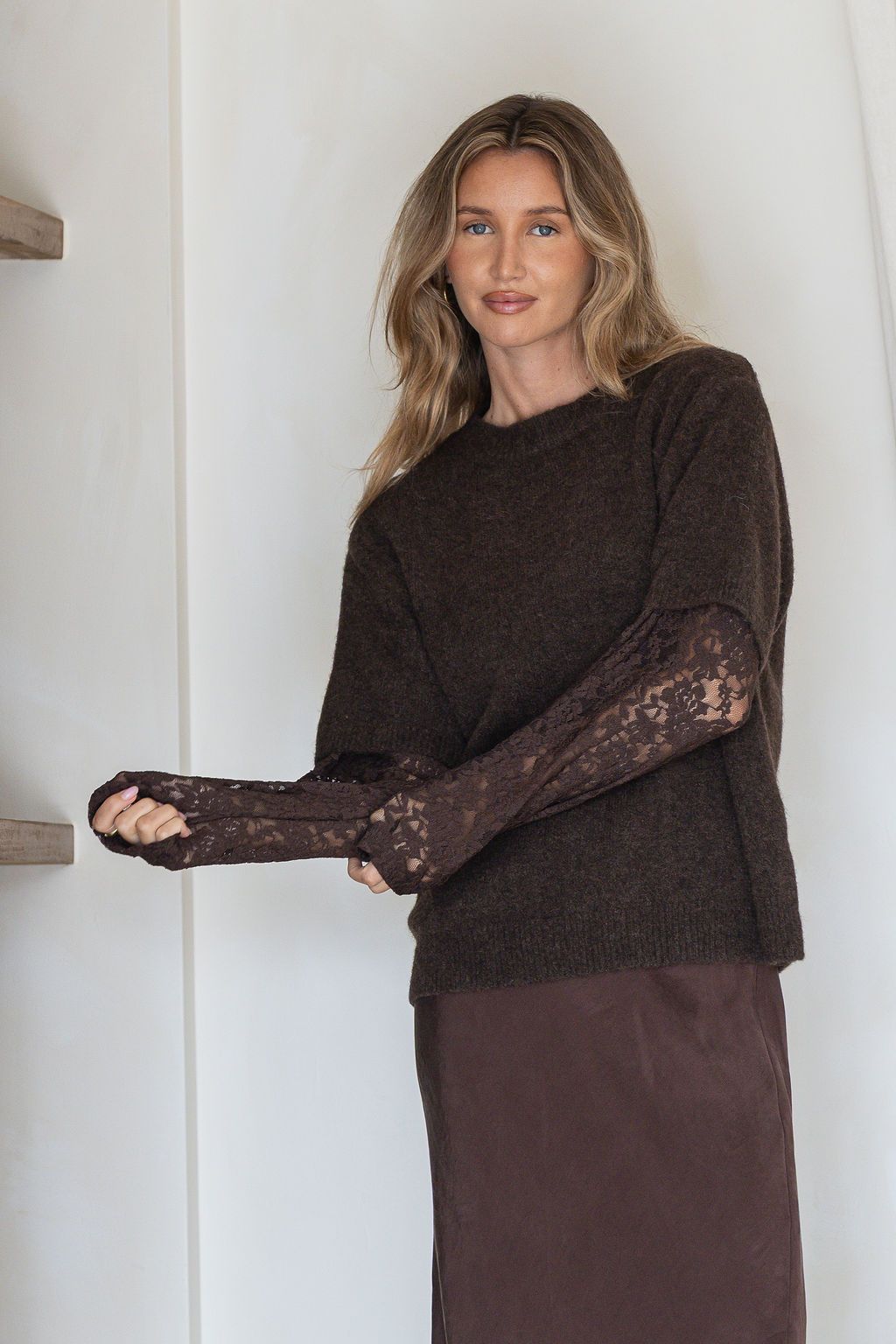 BELLE LACE KNIT